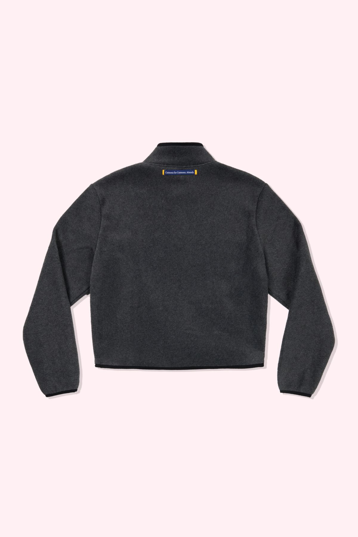 어텐즈(ATTENDS) Every day cozy fleece jacket (Slate gray)