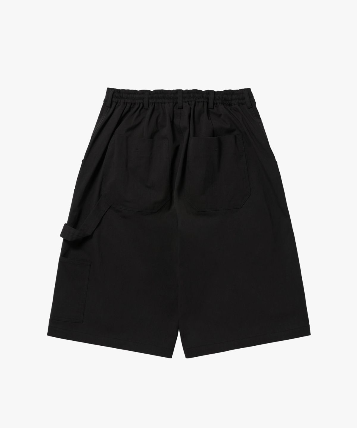 골스튜디오(GOALSTUDIO) SCRIPT CHINO LONG SHORTS-BLACK