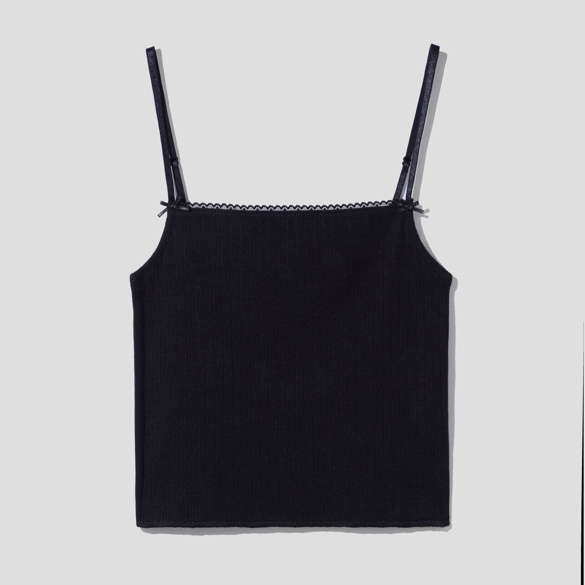 어텐즈(ATTENDS) Archie Punching Tank Top (Black)
