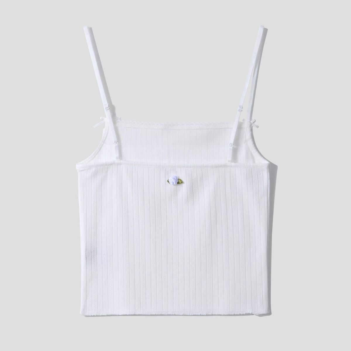 어텐즈(ATTENDS) Archie Punching Tank Top (White)