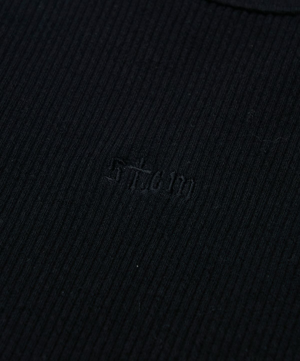 스티그마(STIGMA) Muscle Fit STGM Logo Sleeveless Black
