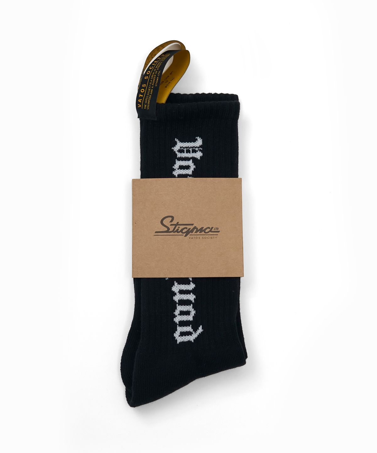 스티그마(STIGMA) Vatos Squad Skate Socks Black