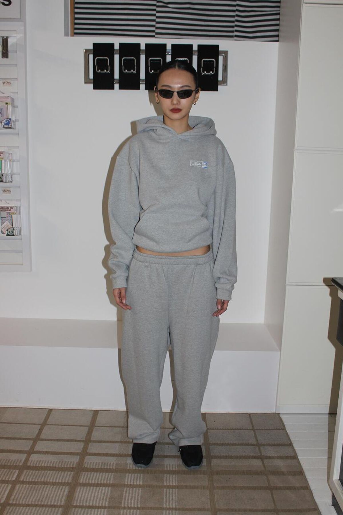 어텐즈(ATTENDS) Limitless attends hood (Gray)