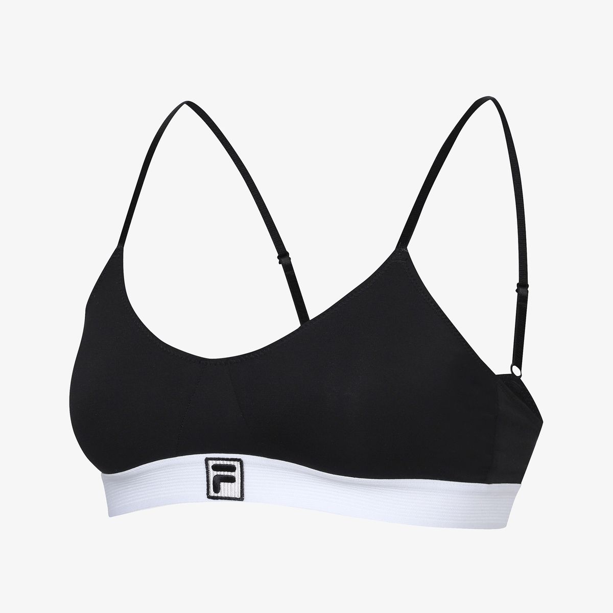 휠라언더웨어(FILA UNDERWEAR) F코튼 스쿱넥 브라(FI4BAH1112FBLK)