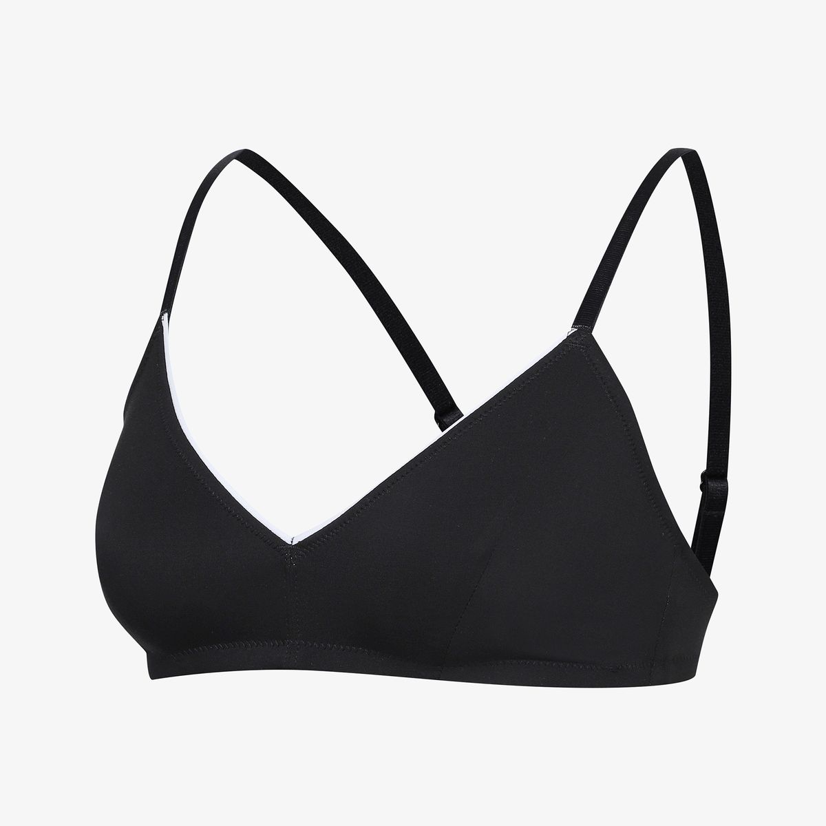 휠라언더웨어(FILA UNDERWEAR) F코튼 백리스 브라(FI4BAH1114FBLK)
