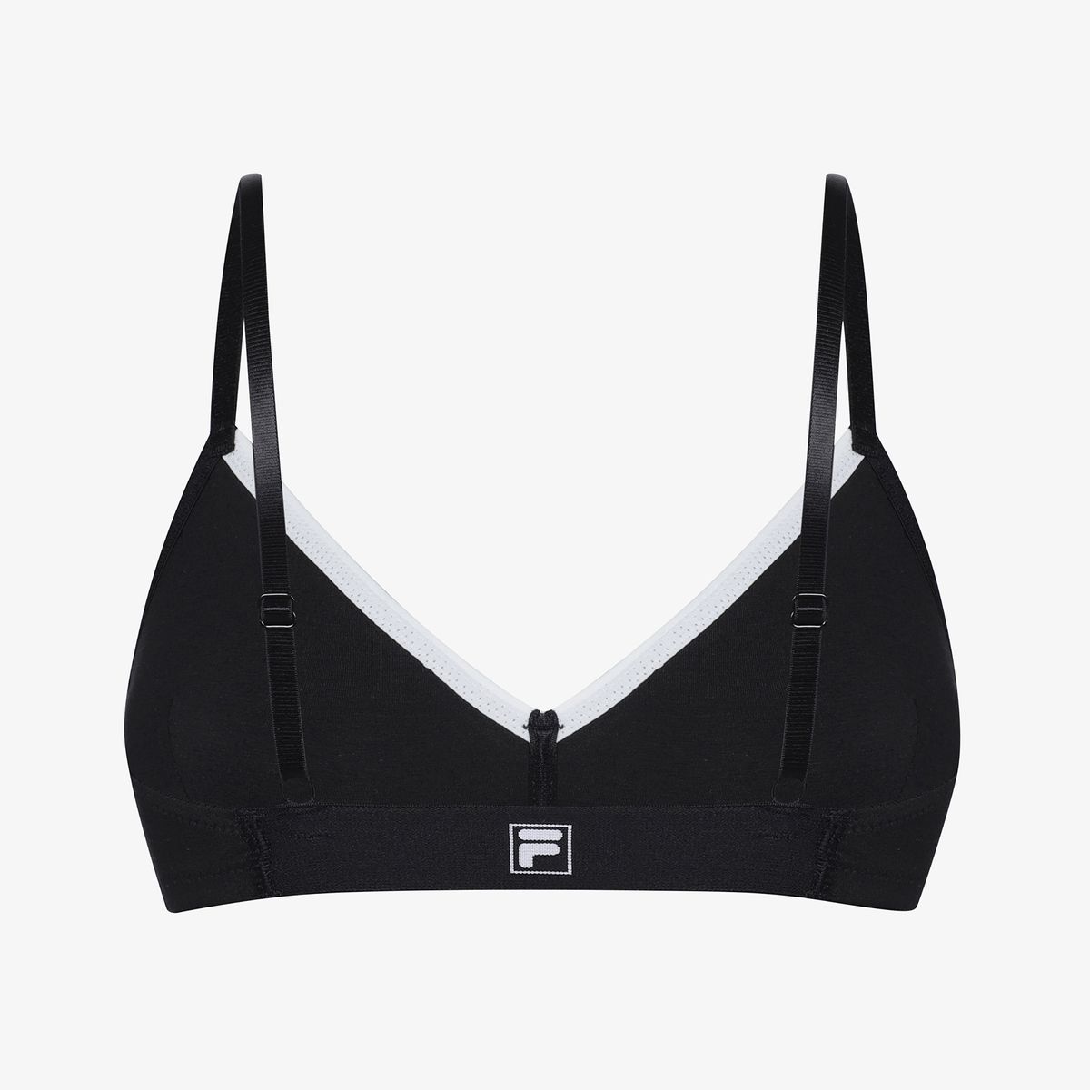 휠라언더웨어(FILA UNDERWEAR) F코튼 백리스 브라(FI4BAH1114FBLK)