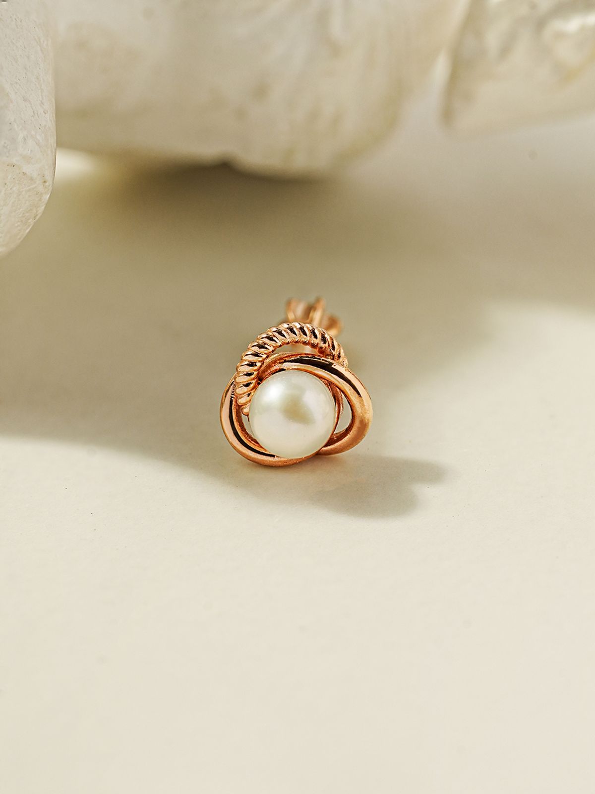 미니멀피어싱(MINIMALPIERCING) 14K 프리지아 담수진주 피어싱