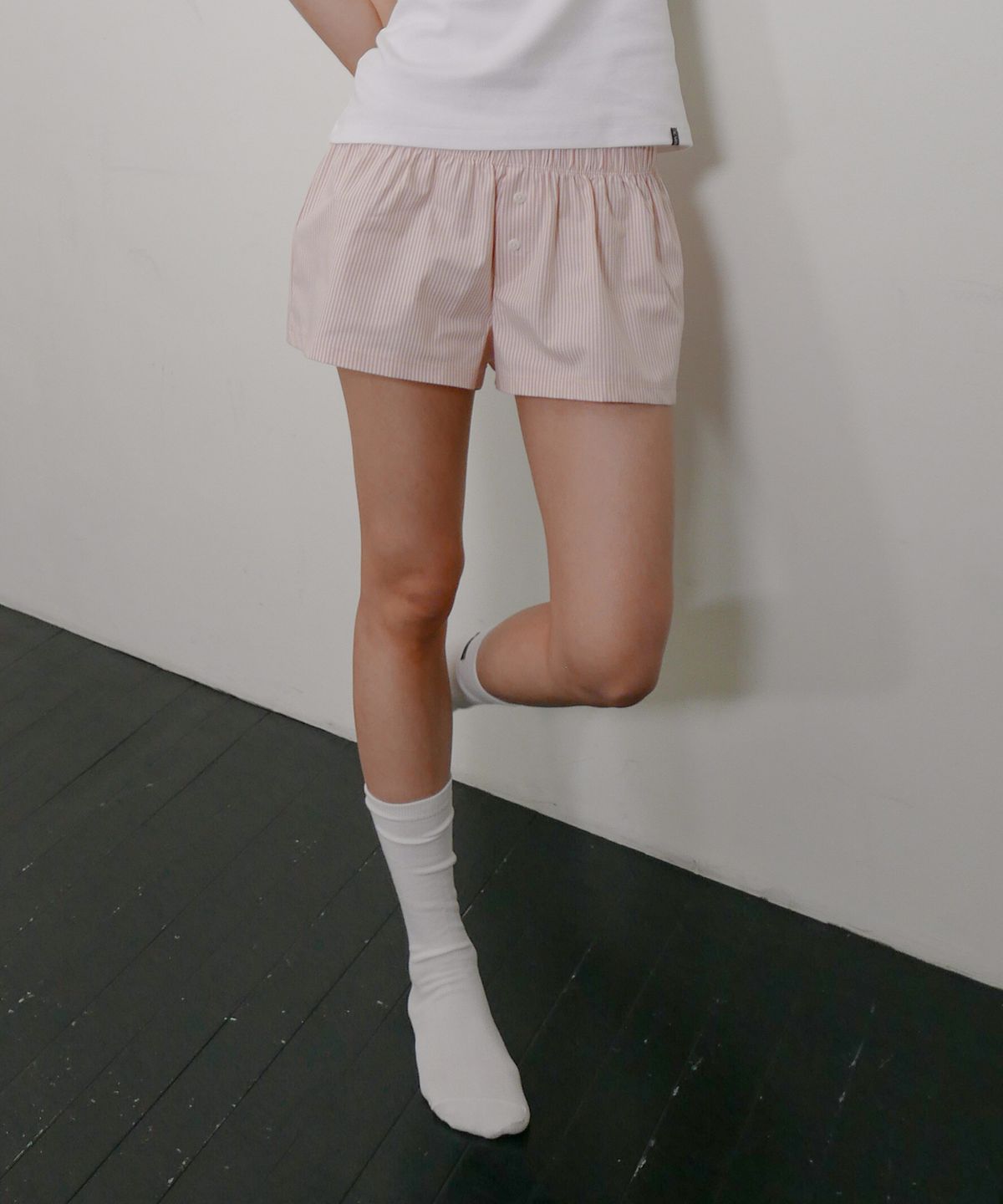 디어스토커(DEARSTALKER) D. BASIC OXFORD BUTTON SHORTS - 3 COLOR