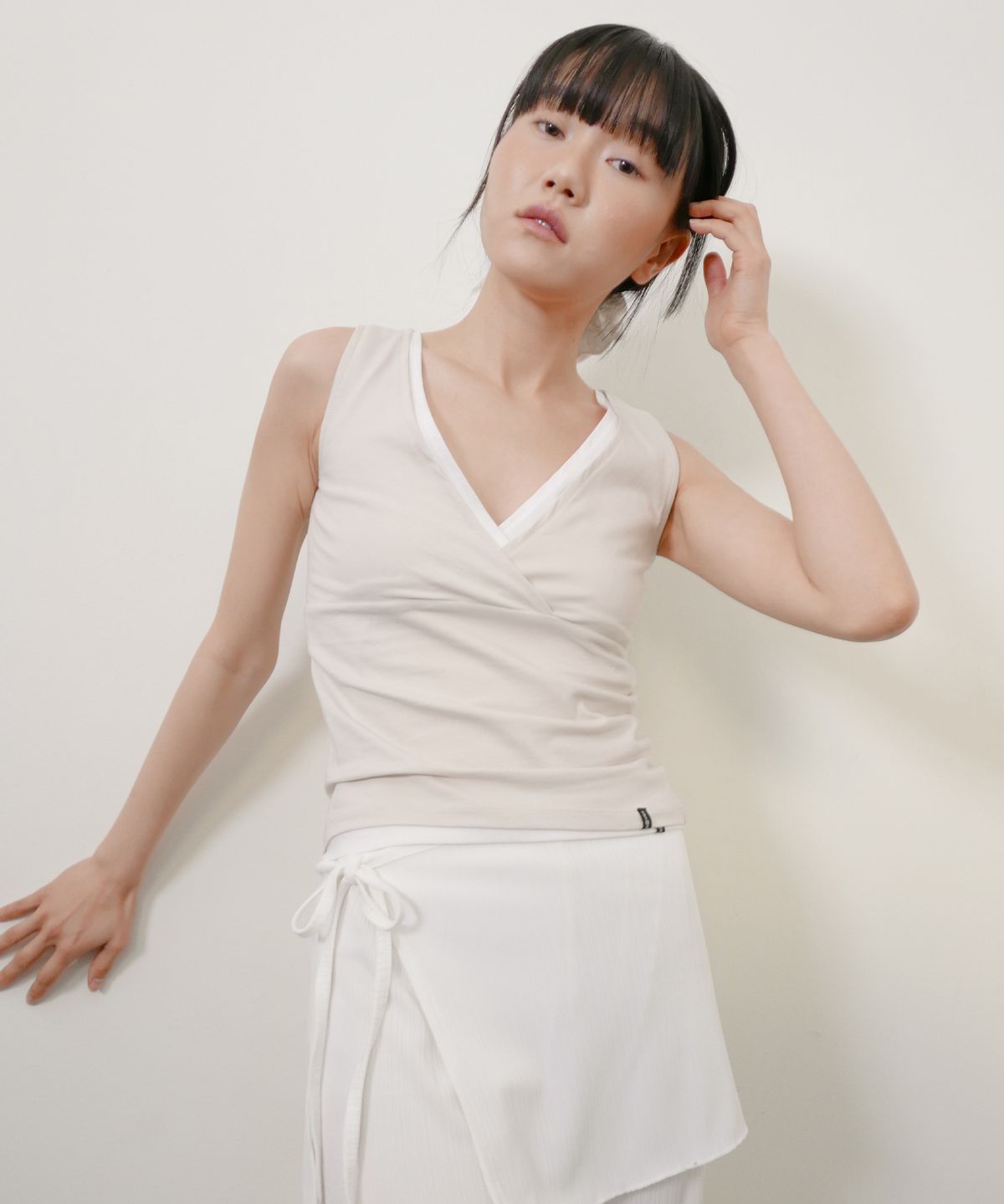 디어스토커(DEARSTALKER) D. BASIC BABY V-NECK TANK - 5 COLOR