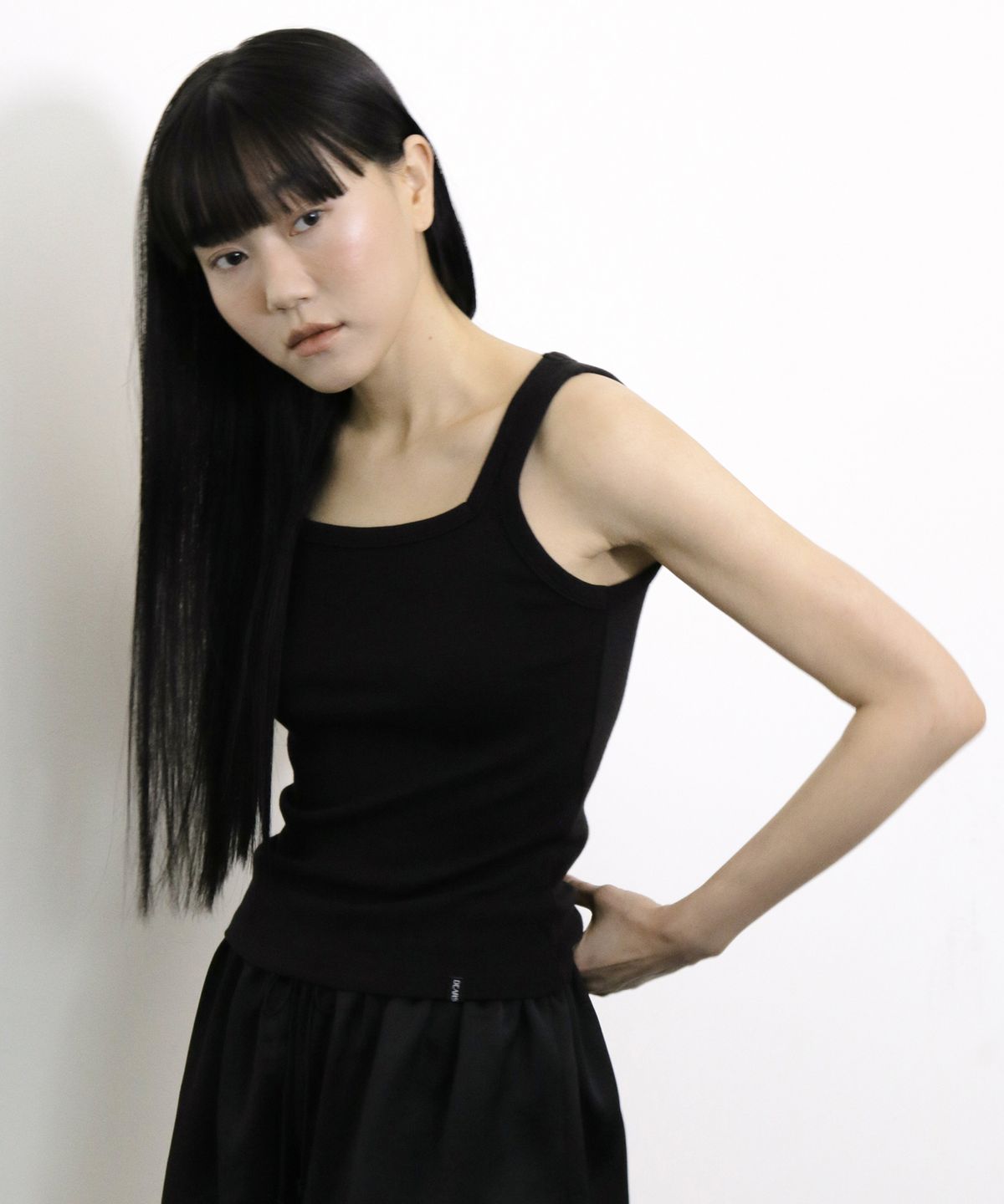 디어스토커(DEARSTALKER) D. BASIC COTTON BABY SQUARE-NECK TANK - 3 COLOR