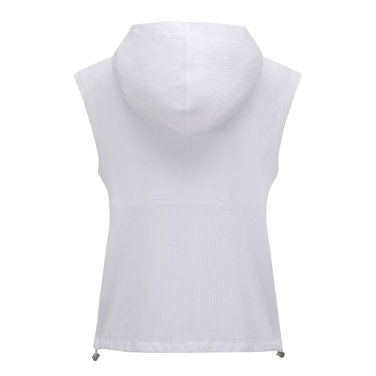어뉴골프(ANEW GOLF) WOMEN SM HYBRID HOODY KNIT VEST_WH
