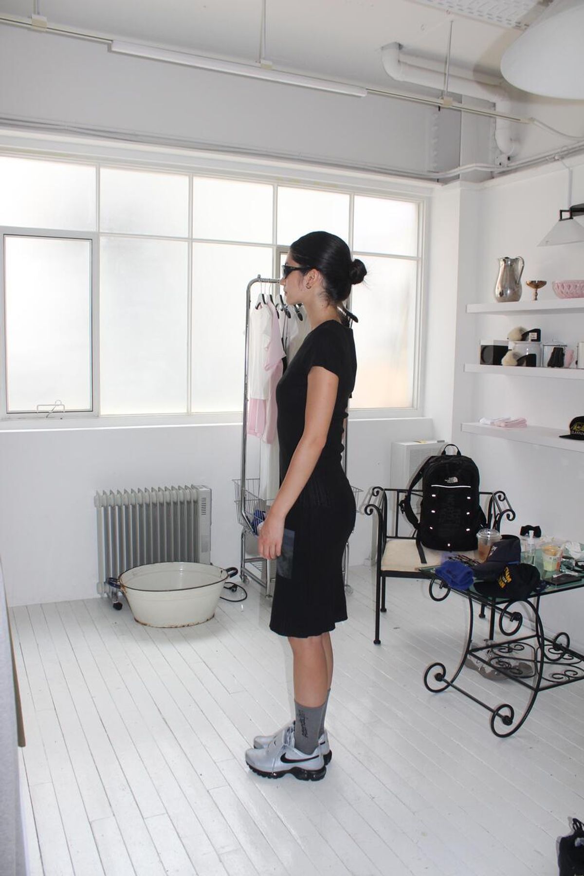 어텐즈(ATTENDS) Attends Island dress (Black)