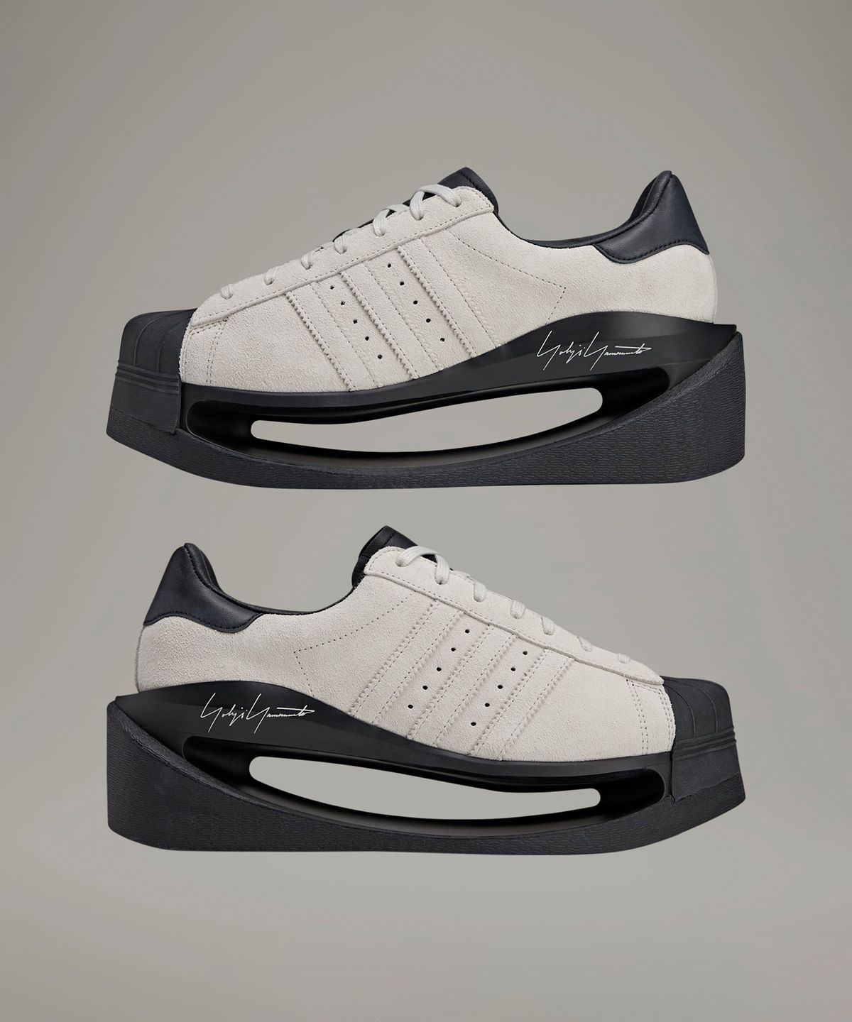 와이쓰리(Y-3) Y-3 Gendo 슈퍼스타 - 탈크:블랙 / JQ2452
