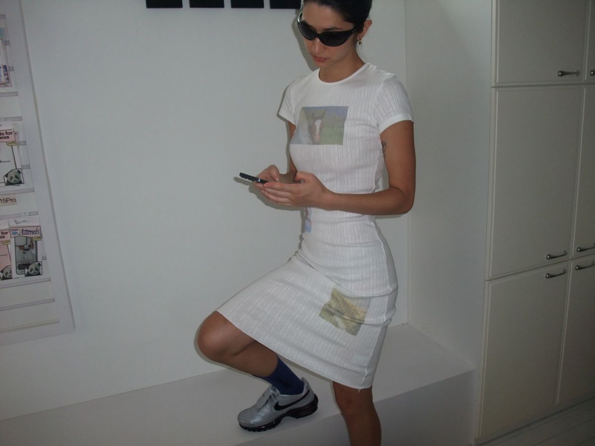 어텐즈(ATTENDS) Attends Island dress (White)