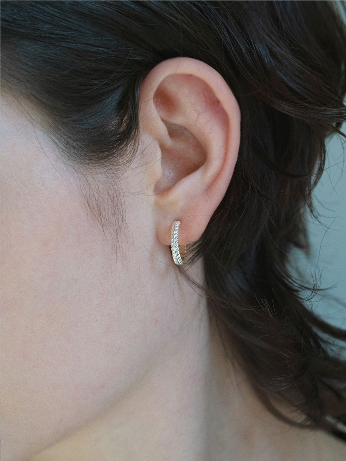 오버그레이(OVERGREY) Laurel Earrings 2 - Silver