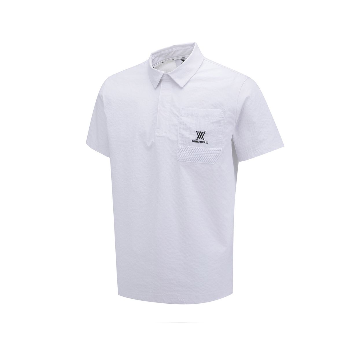어뉴골프(ANEW GOLF) MEN SM PATCH POCKET SHORT T-SHIRT_WH