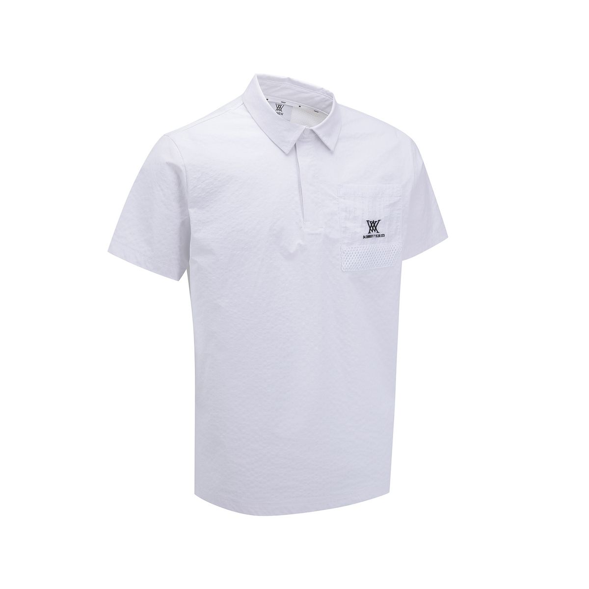 어뉴골프(ANEW GOLF) MEN SM PATCH POCKET SHORT T-SHIRT_WH