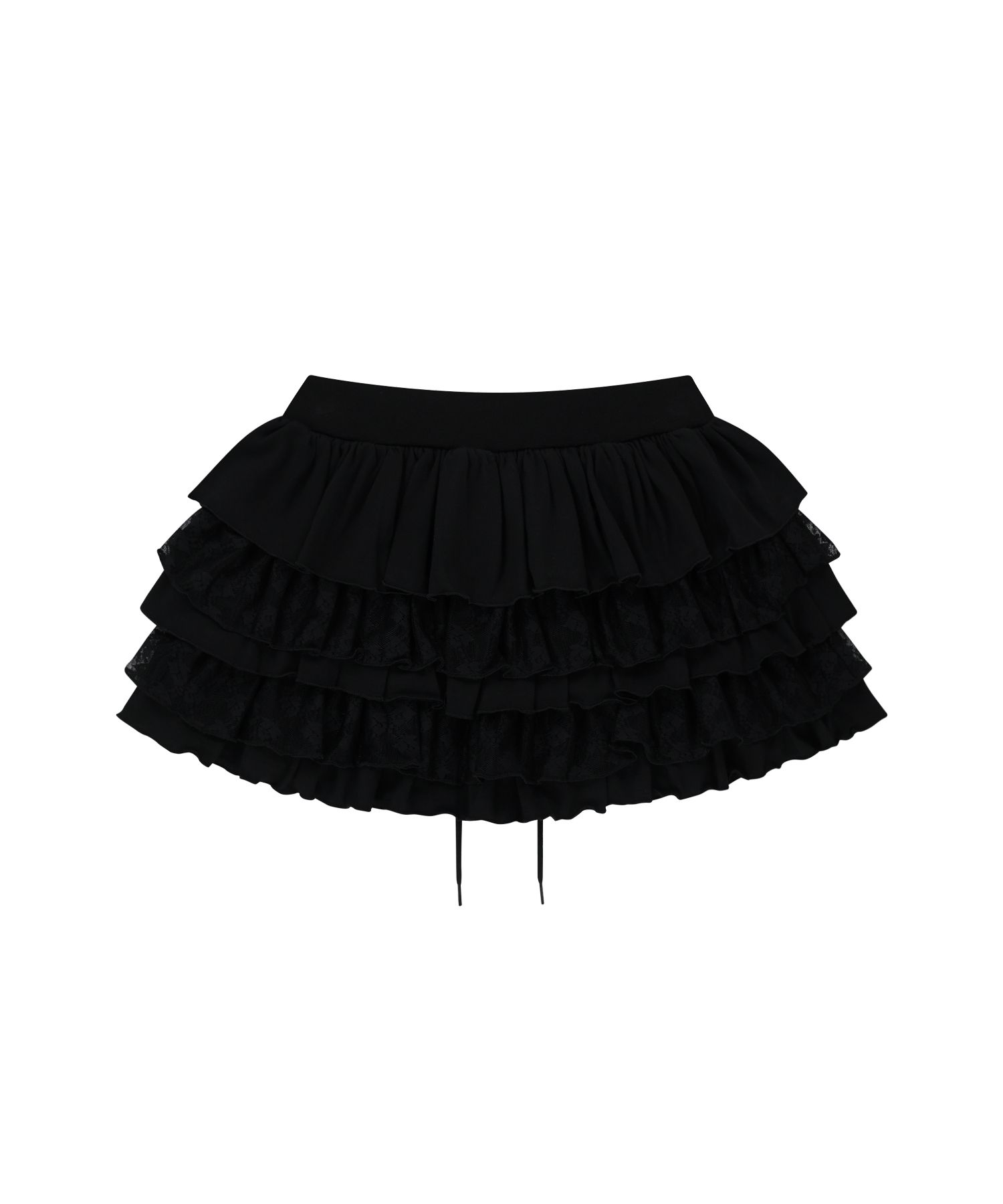 【韓国NIIER NOR ニアノア】5-LAYER SKIRT MUSINSA | NIIER NOR 5-LAYER SKIRT_BLACK