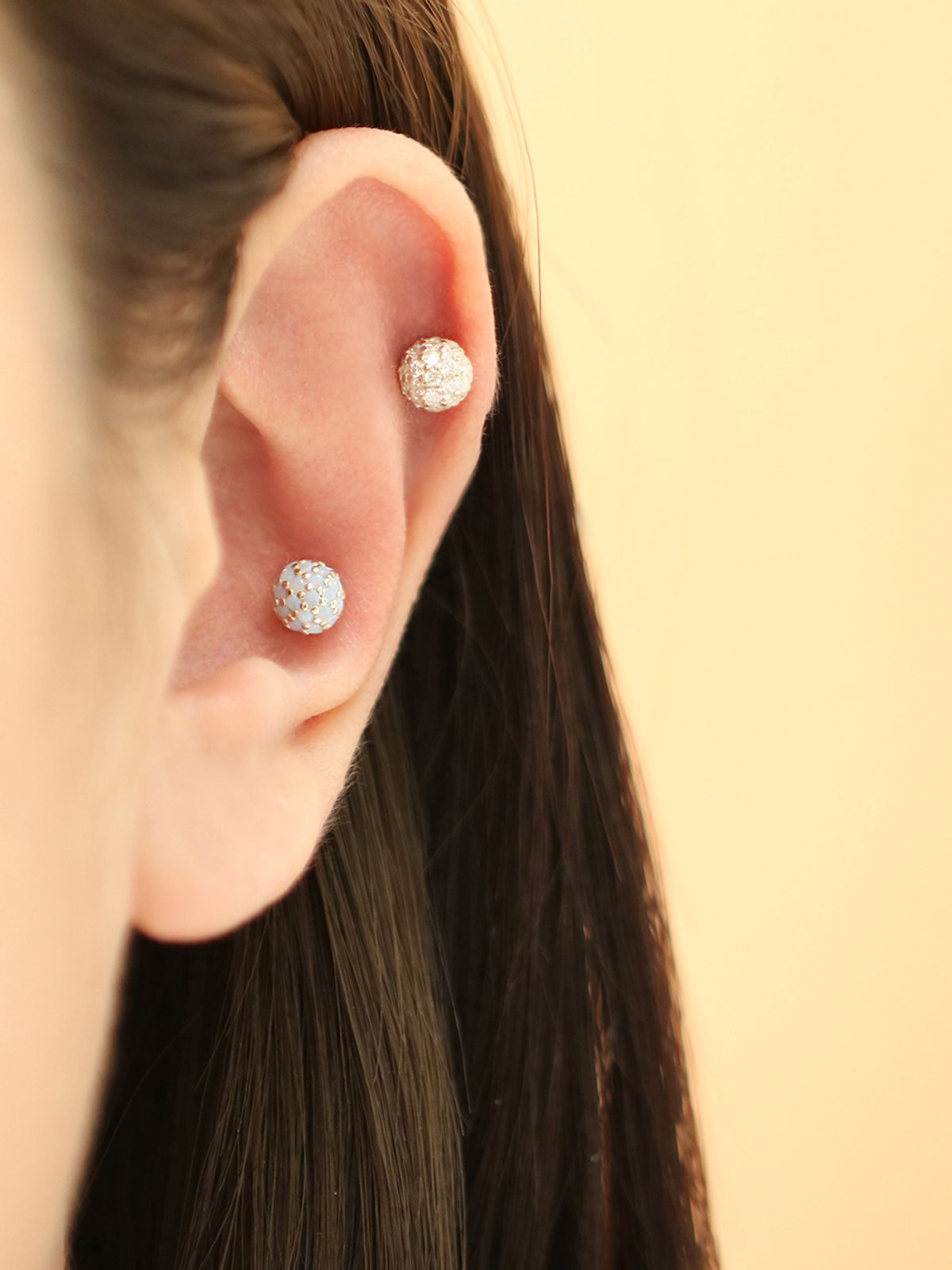 미니멀피어싱(MINIMALPIERCING) 925 실버 심플 데일리 피어싱 귀걸이 모음전