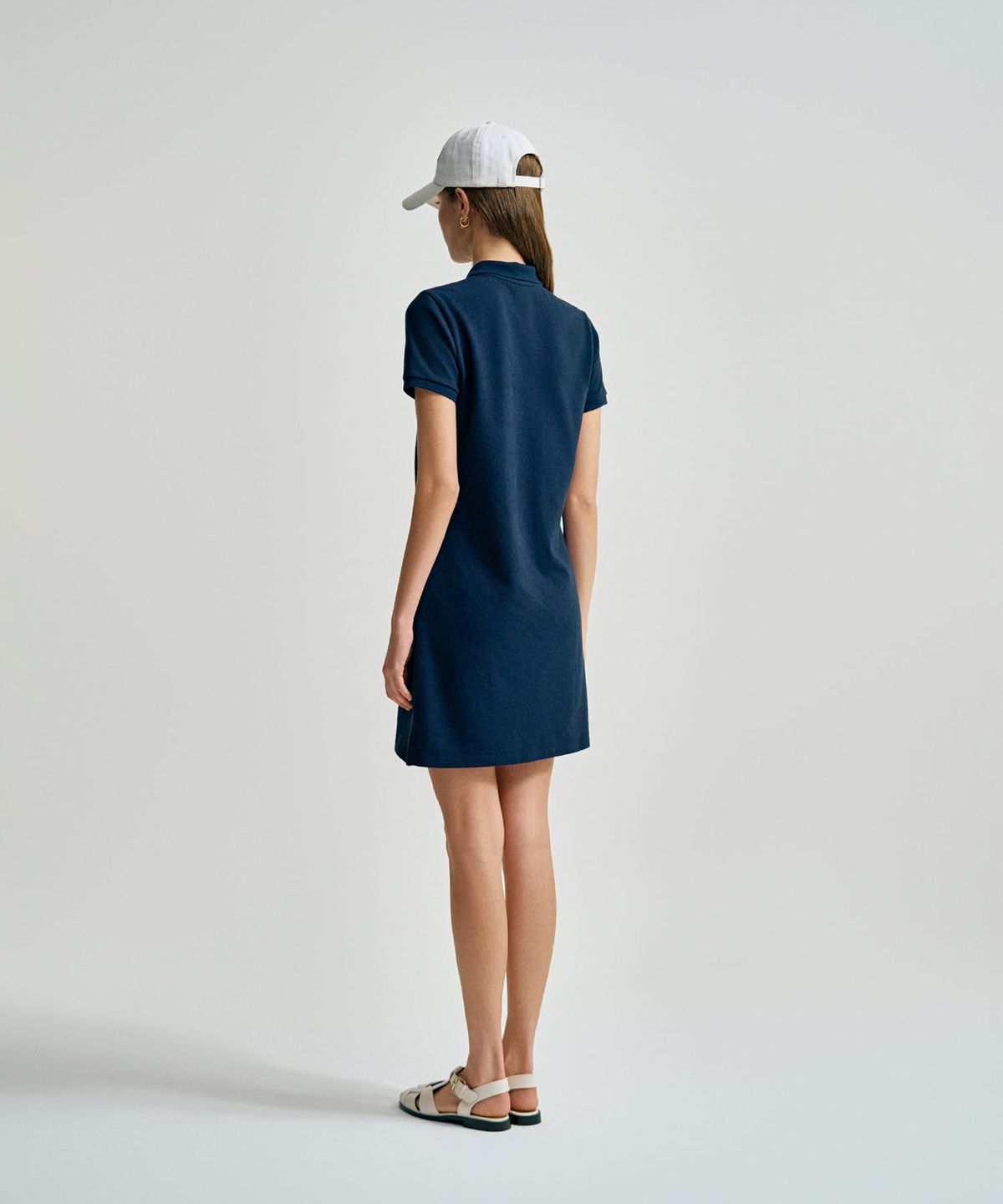 세르지오 타키니(SERGIO TACCHINI) W 클래식 피케 원피스 (Navy)