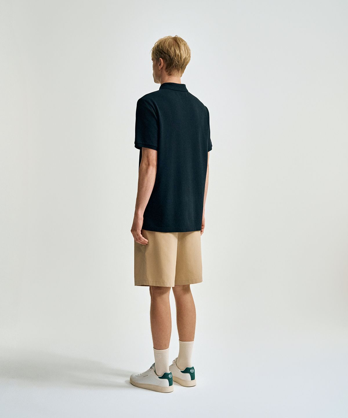 세르지오 타키니(SERGIO TACCHINI) M 클래식 남성 폴로 (Black)