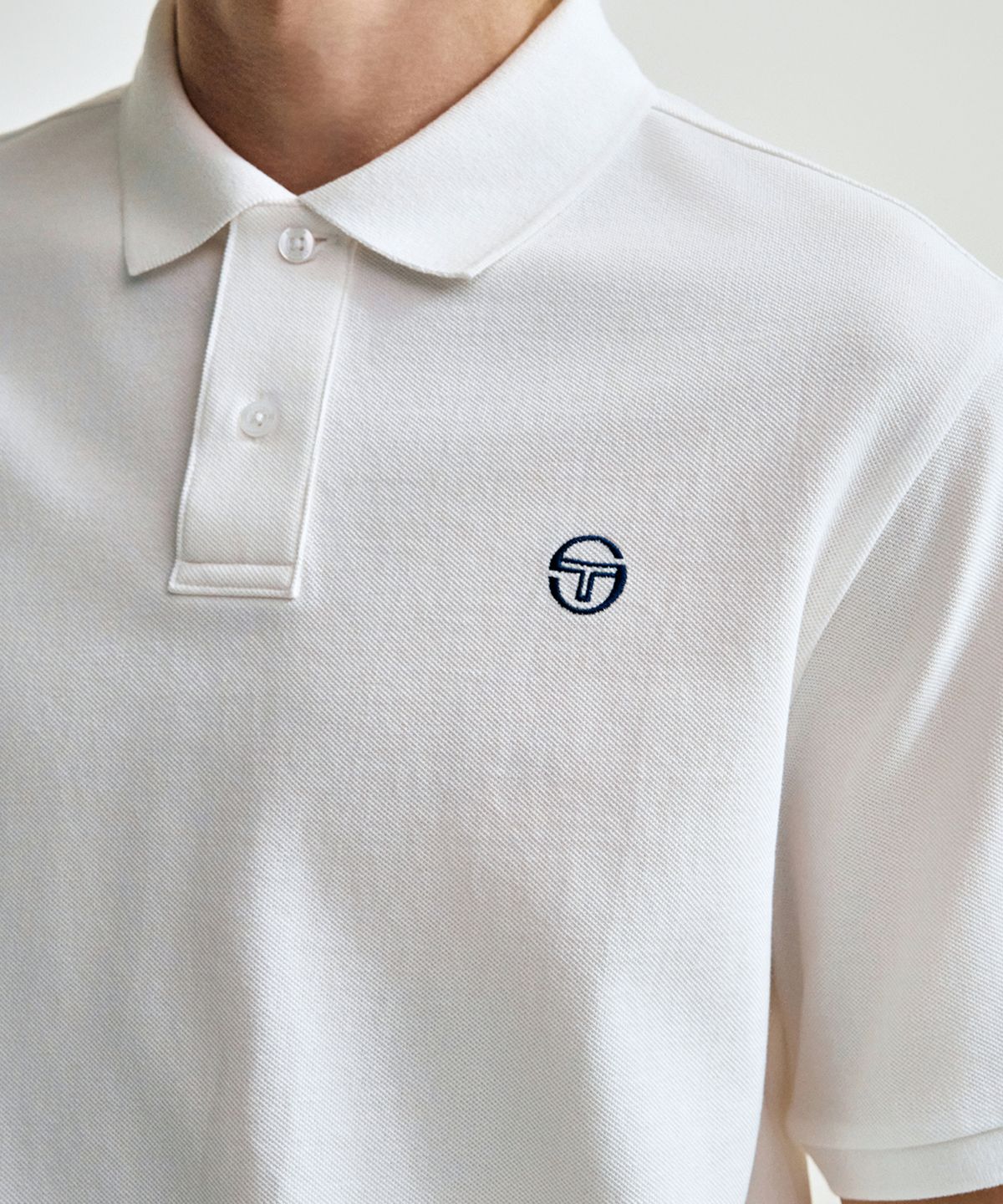세르지오 타키니(SERGIO TACCHINI) M 클래식 남성 폴로 (White)