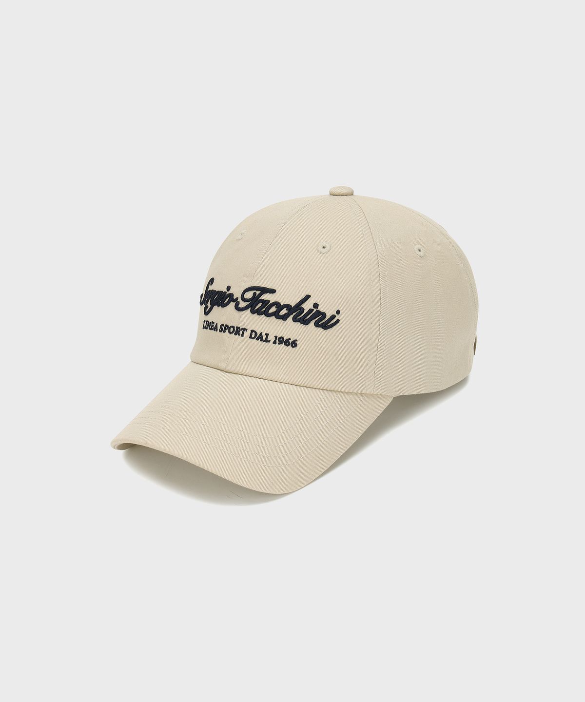 세르지오 타키니(SERGIO TACCHINI) U 코튼 클래식 언스트럭쳐 볼캡 (Beige)
