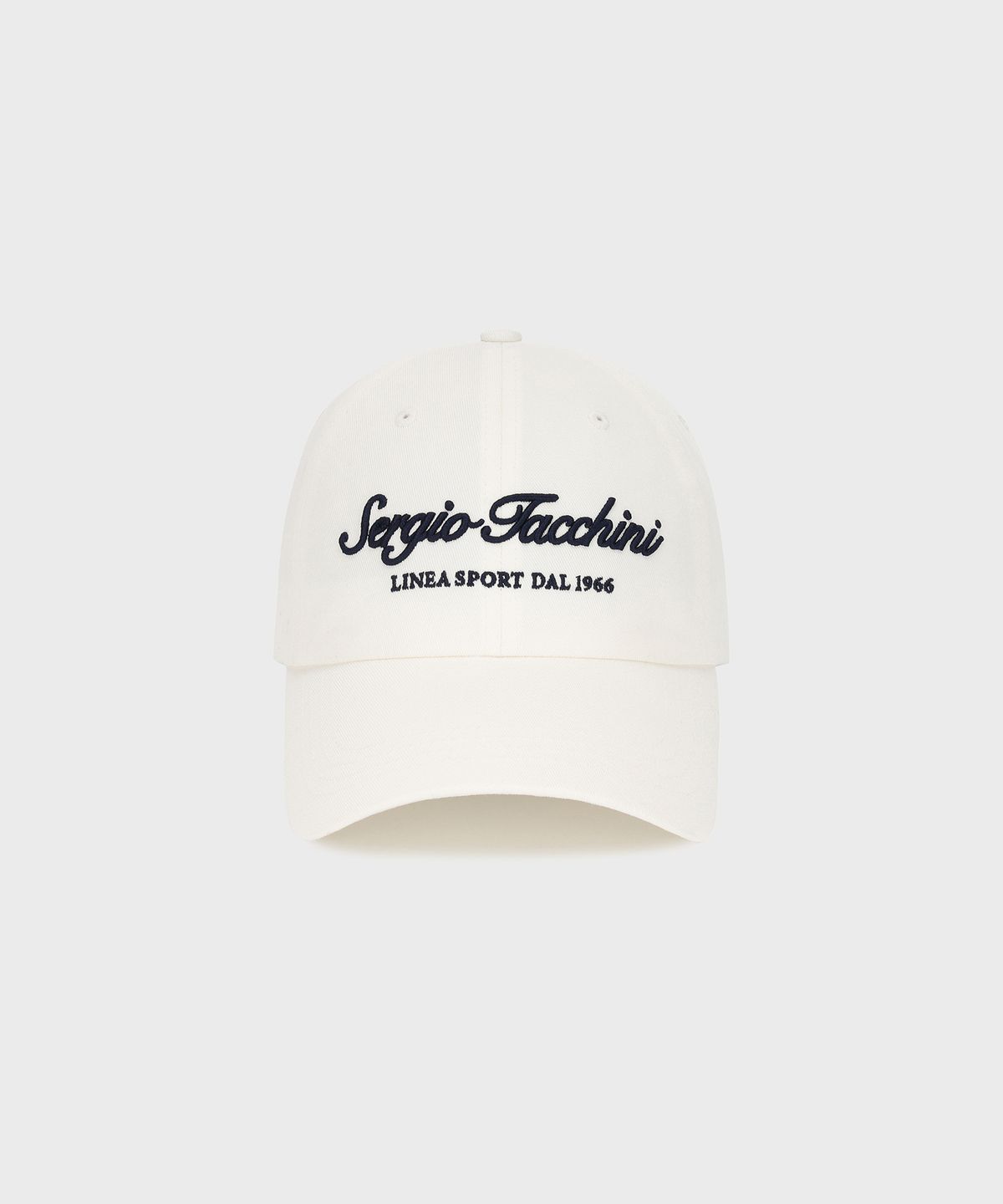세르지오 타키니(SERGIO TACCHINI) U 코튼 클래식 언스트럭쳐 볼캡 (White)