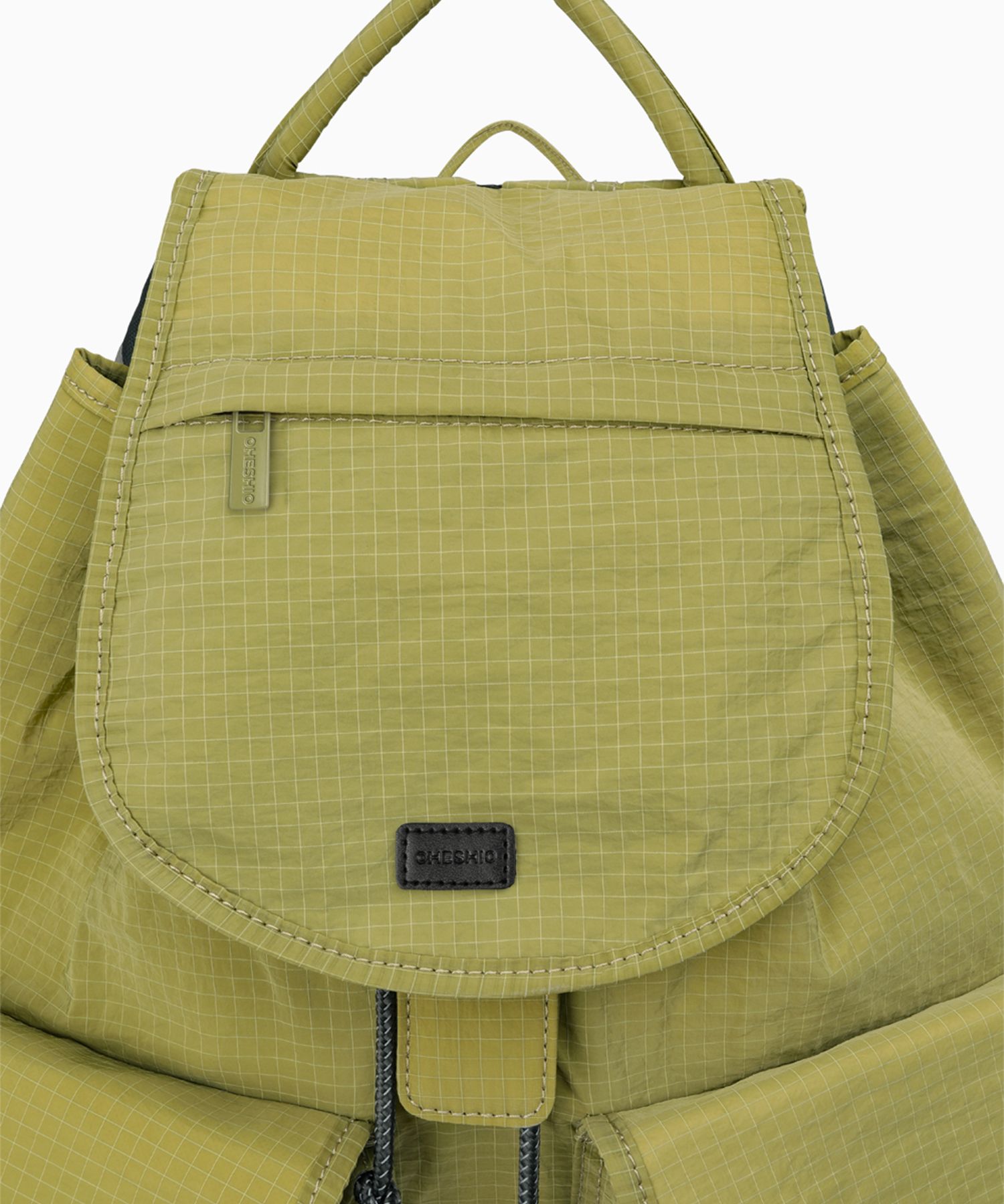 【OHESHIO】TWO POCKET BACKPACK バックパック MUSINSA公式 | OHESHIO TWO POCKET BACKPACK, BLACK