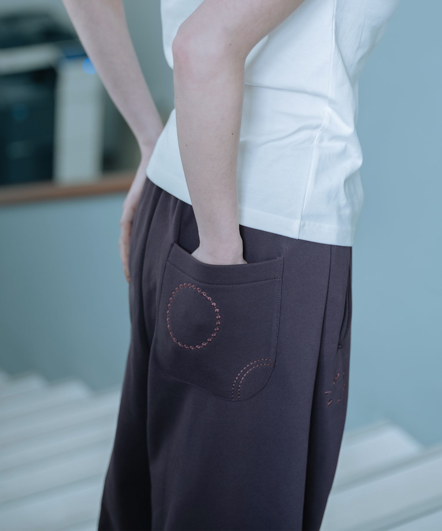 【Oheshio】 STRING SWEAT PANTS 2色 Official Online Store] OHESHIO | Popular Korean fashion for