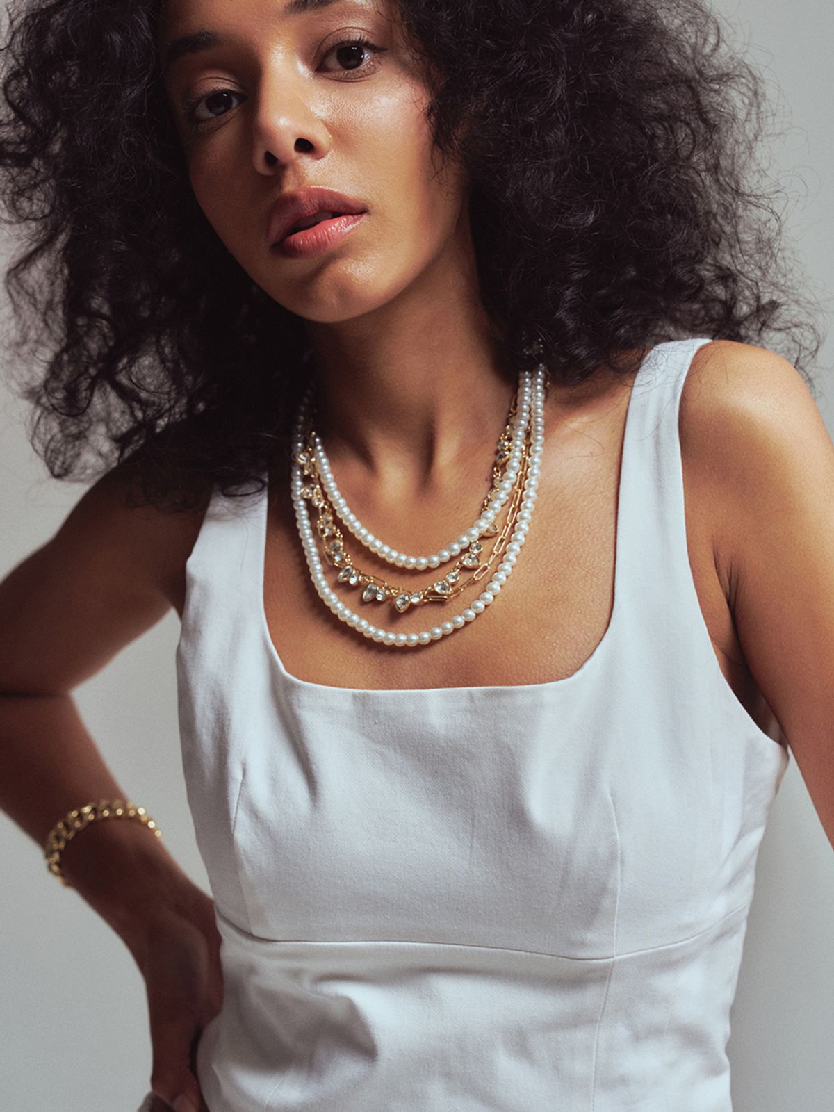 에르에르(ERER) Bustier White