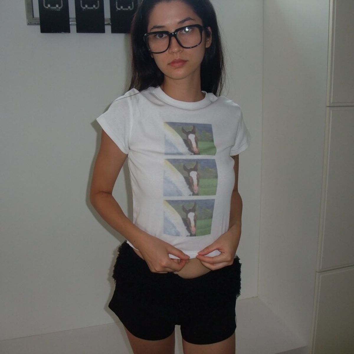 어텐즈(ATTENDS) Attends Island tee shirt
