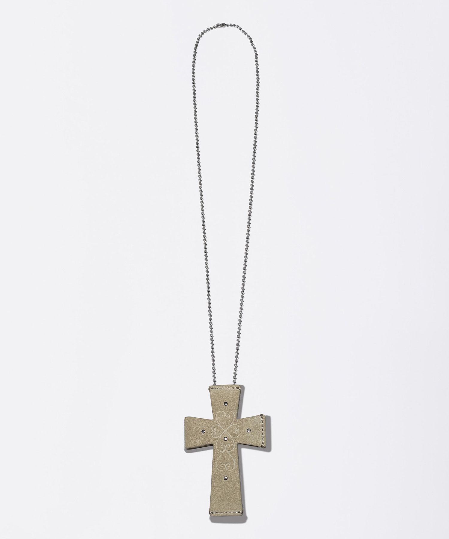 MUSINSA | SCULPTOR Cross Suede Strap Wallet Raw