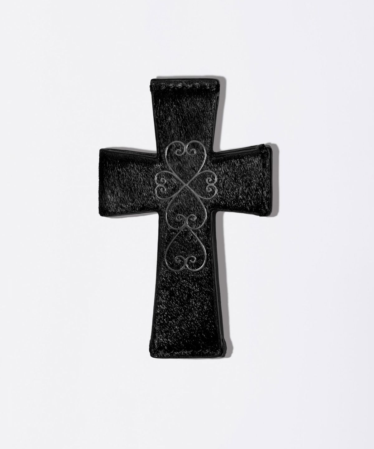 스컬프터(SCULPTOR) Cross Hair On Strap Wallet Black