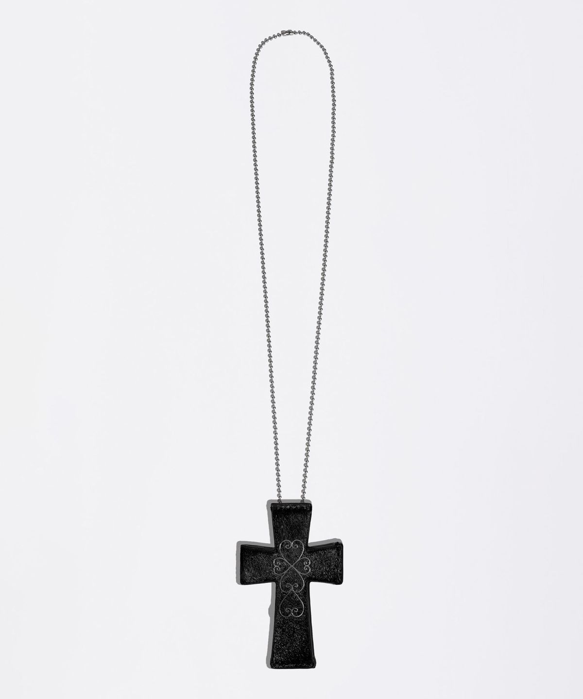 스컬프터(SCULPTOR) Cross Hair On Strap Wallet Black