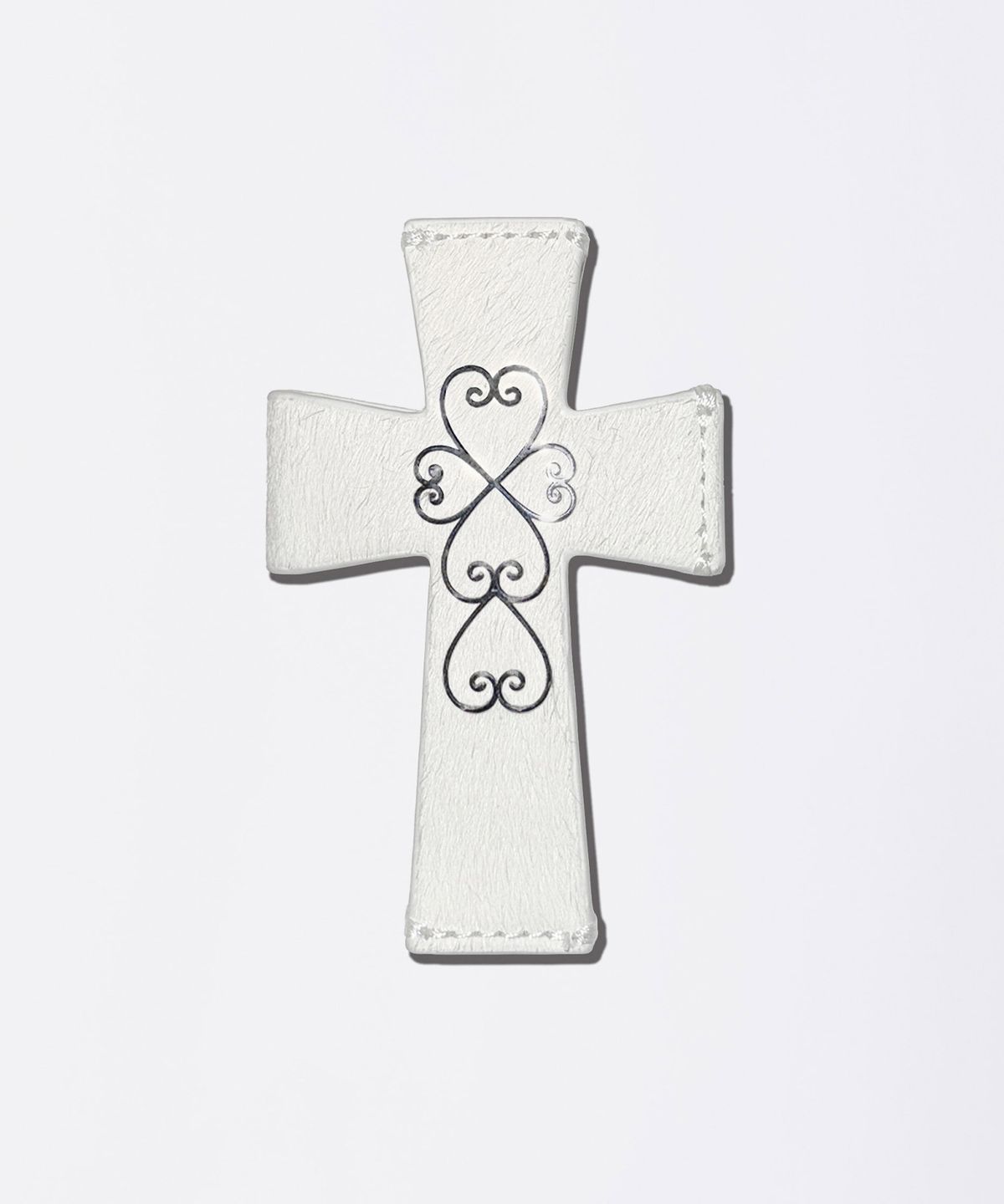 스컬프터(SCULPTOR) Cross Hair On Strap Wallet White