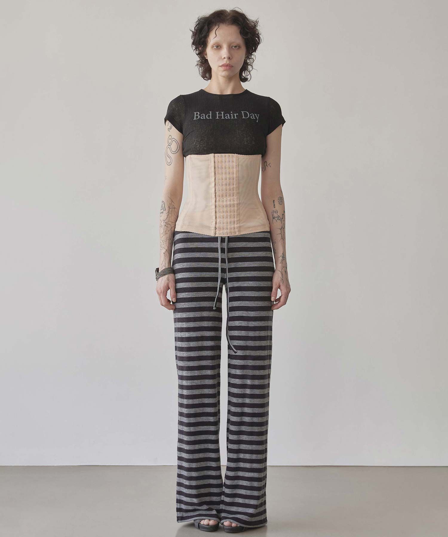 MUSINSA | SCULPTOR Couch Potato Fuzzy Pants Midnight