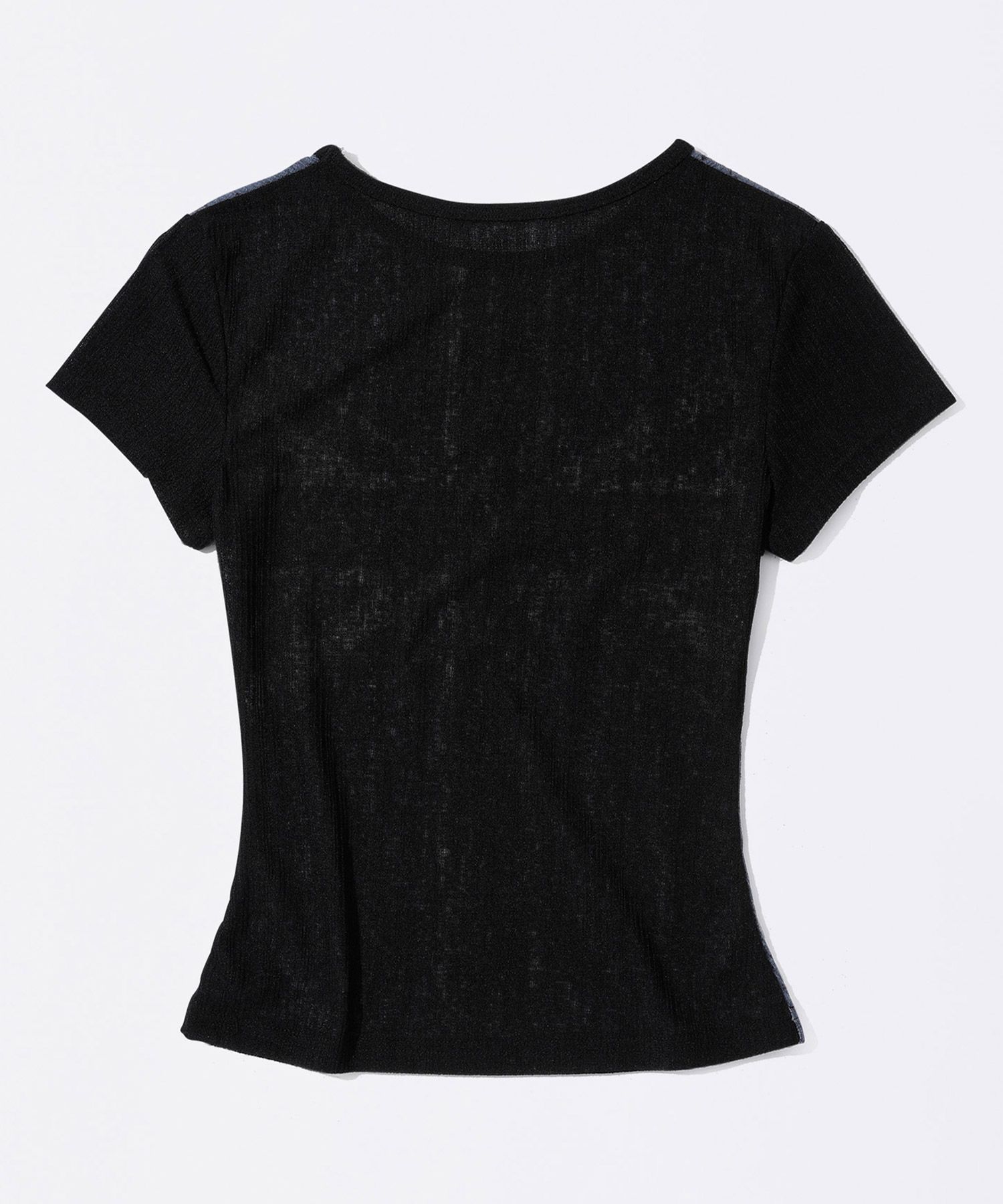 MUSINSA | SCULPTOR Union Jack Baby Tee Black