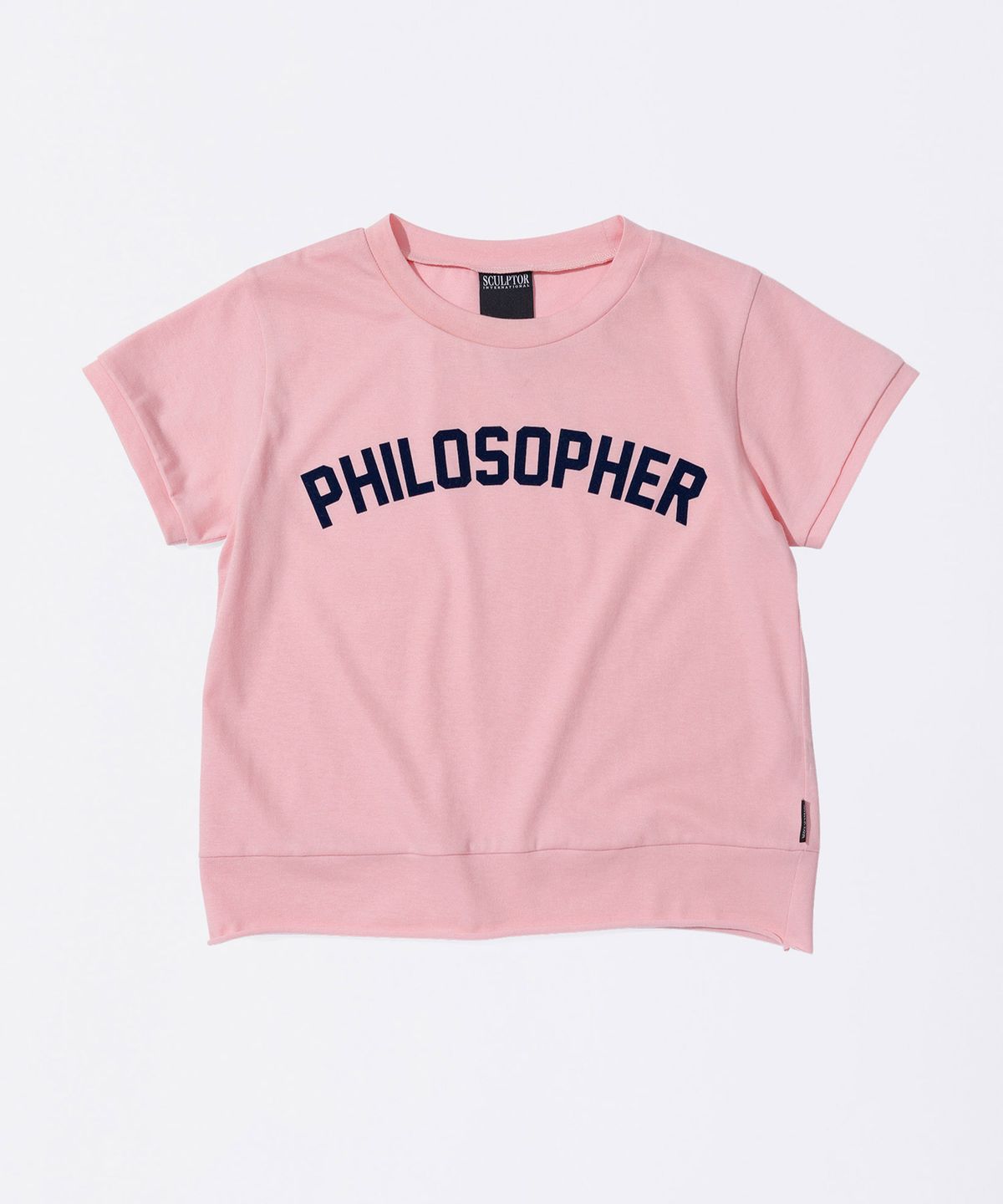 스컬프터(SCULPTOR) Philosopher Baby Tee Pink