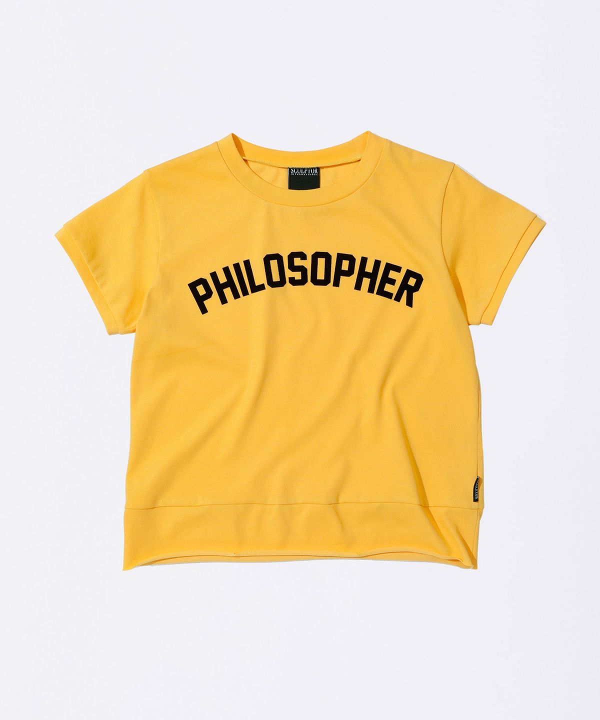 스컬프터(SCULPTOR) Philosopher Baby Tee Yellow