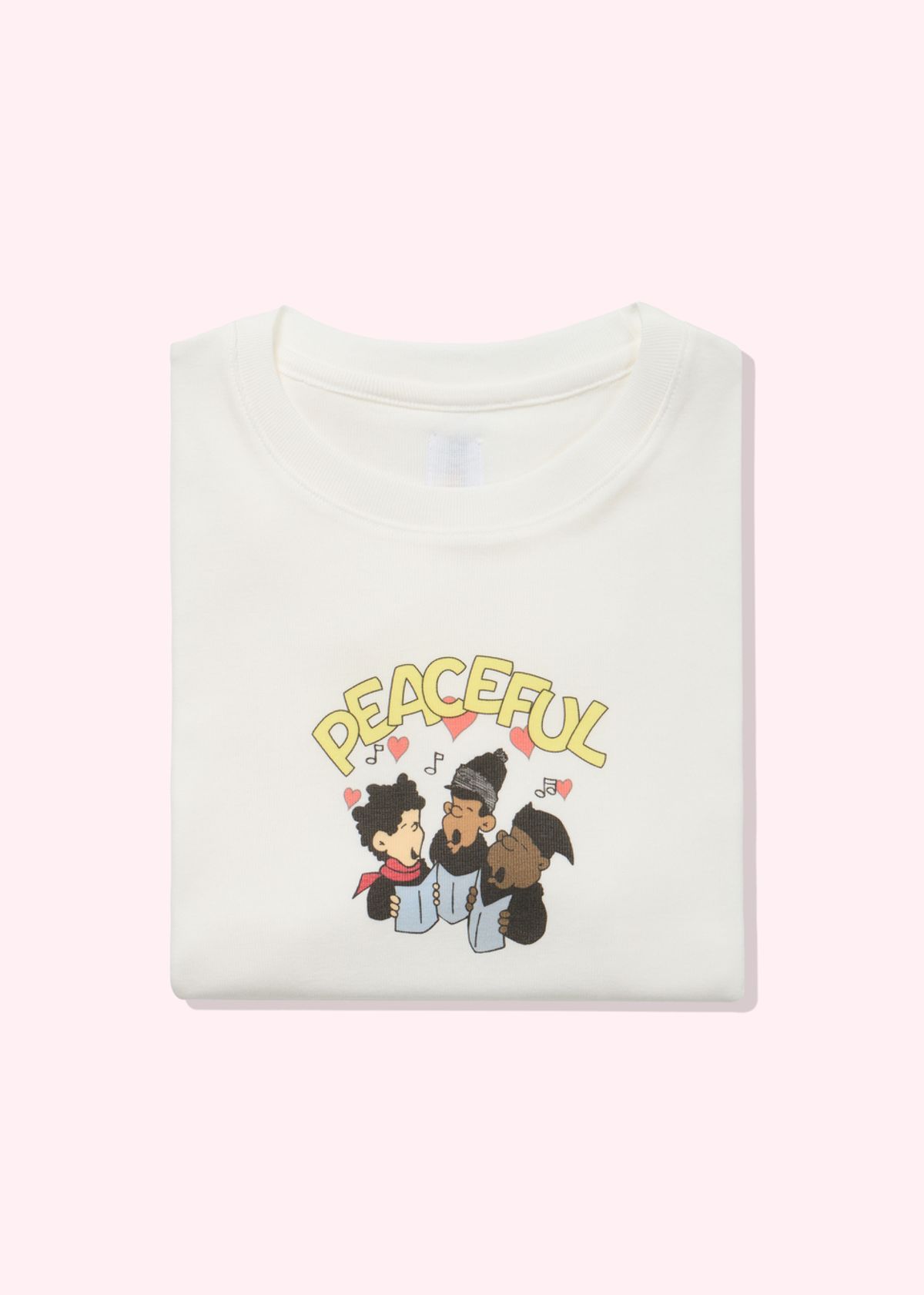 어텐즈(ATTENDS) Peaceful Tee Shirt