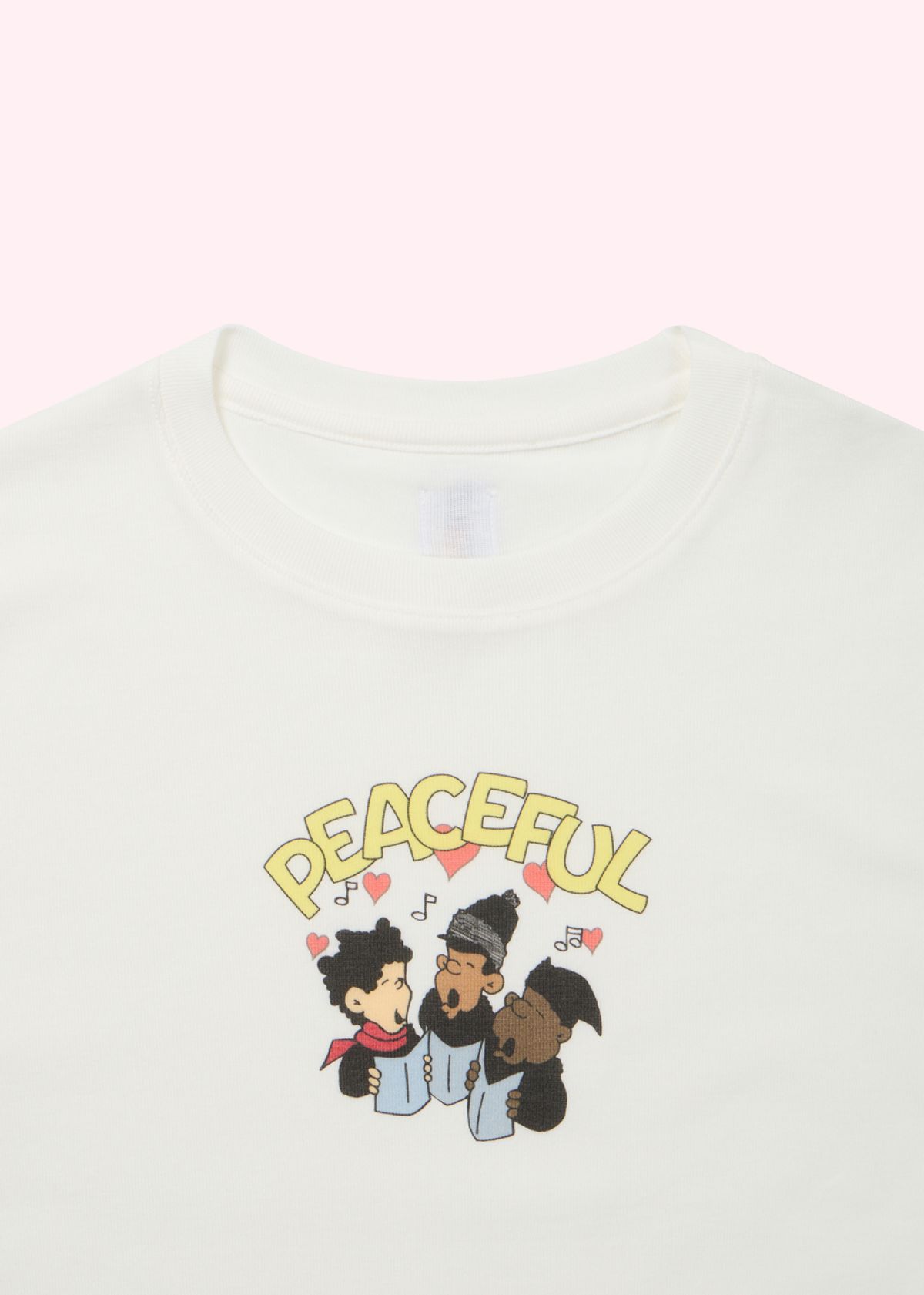 어텐즈(ATTENDS) Peaceful Tee Shirt