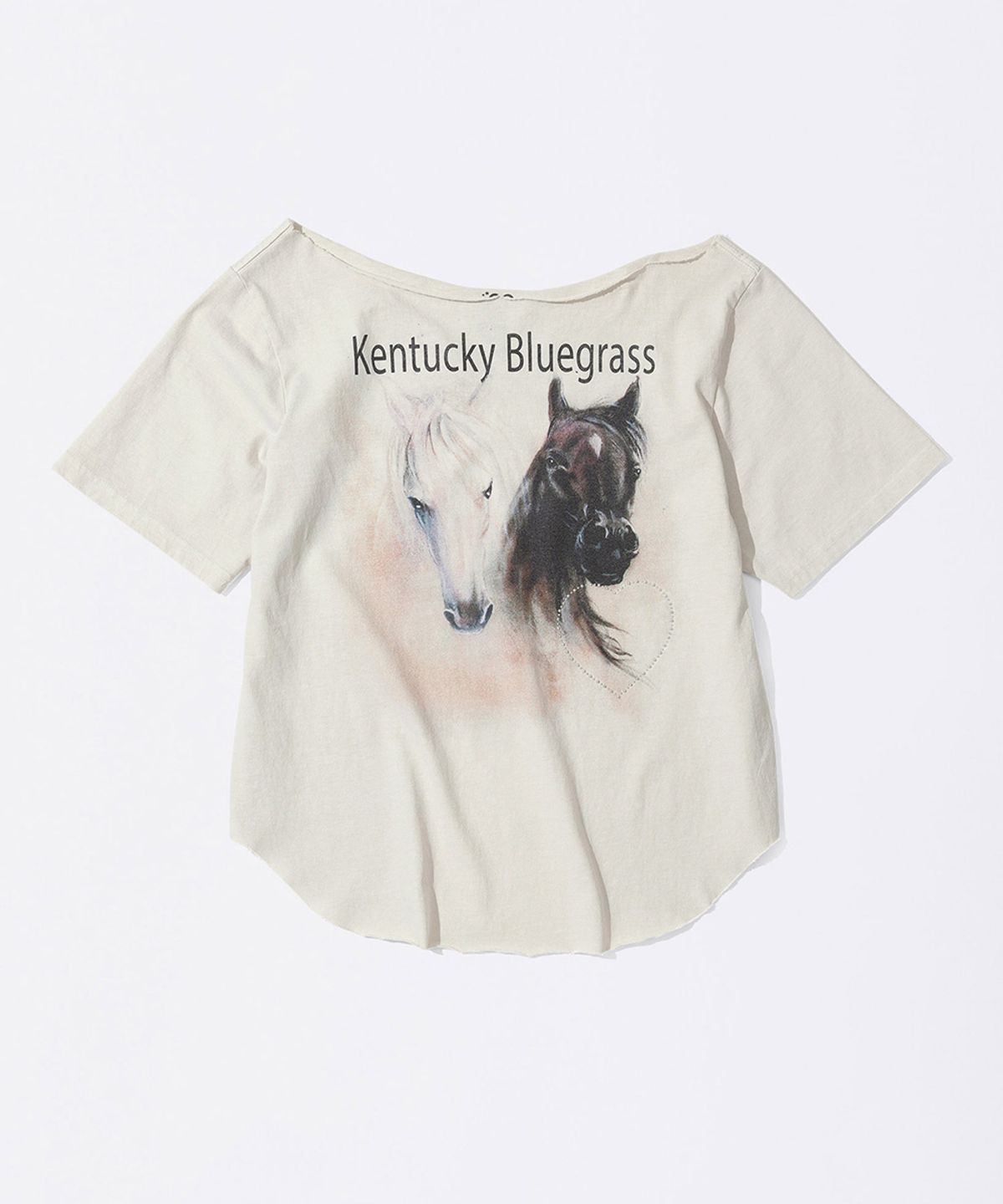 스컬프터(SCULPTOR) Sheriff Cut Out Tee Dirty White