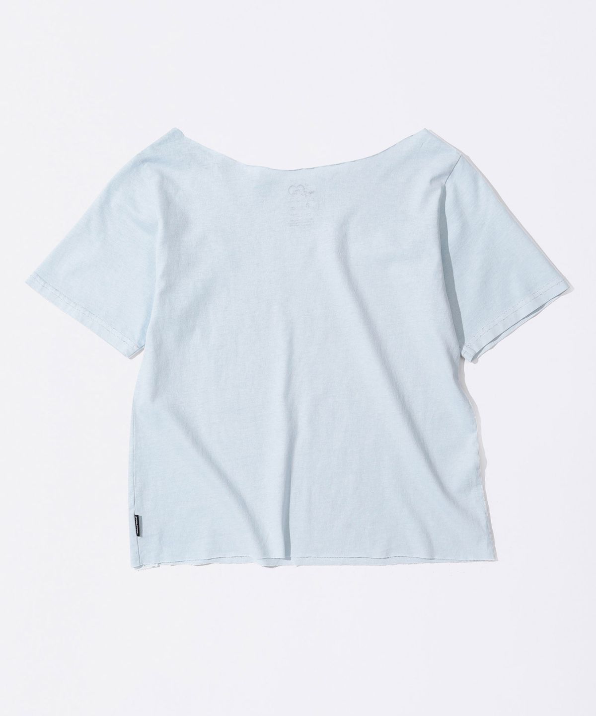 스컬프터(SCULPTOR) 83 Faith Cut Out Tee Washed Blue