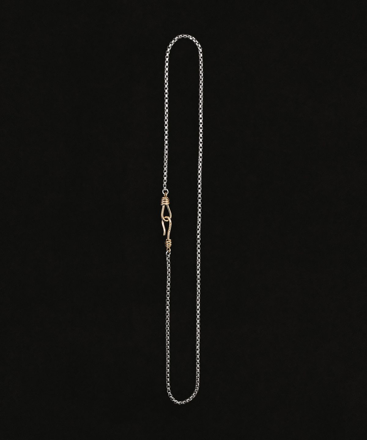 마르타(MARTA) 925 silver. Round box necklace