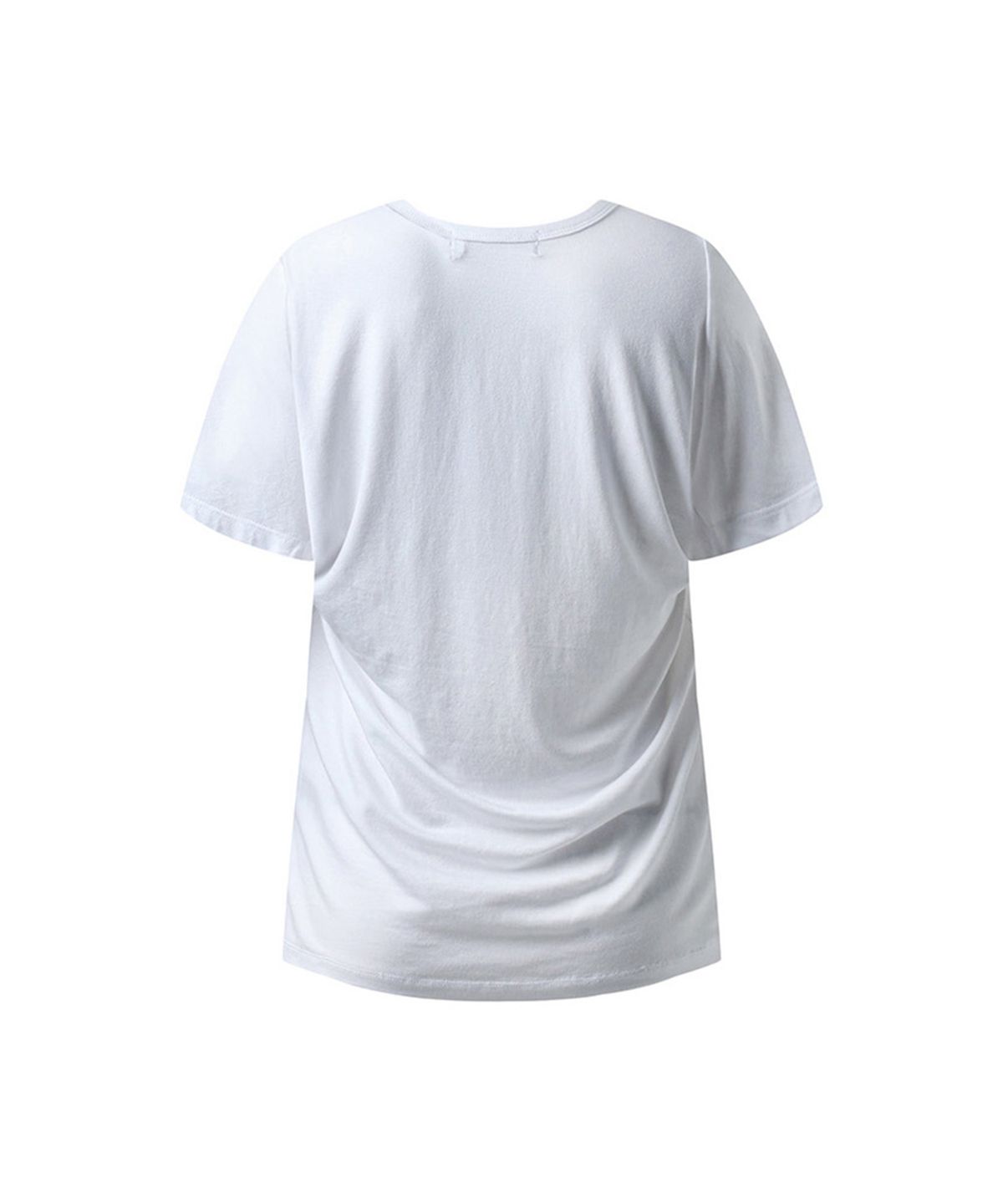 에르에르(ERER) Back saggy t-shirt White
