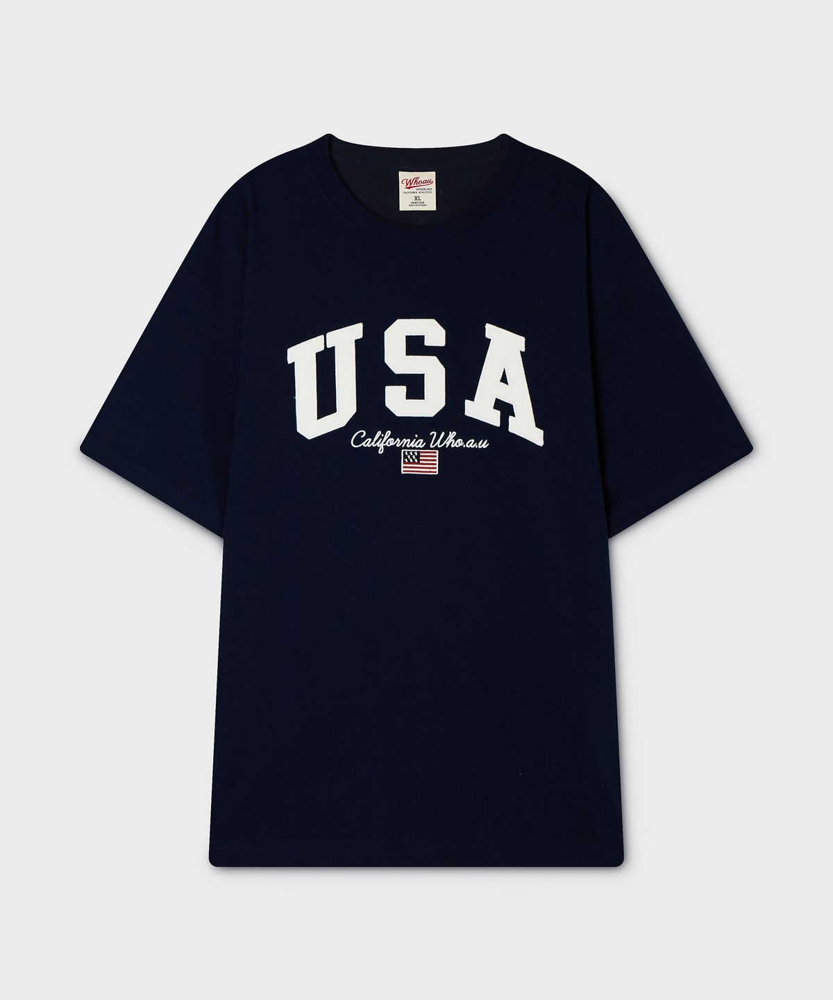 후아유(WHO.A.U) USA Patch T-shirt / WHRAG2431U