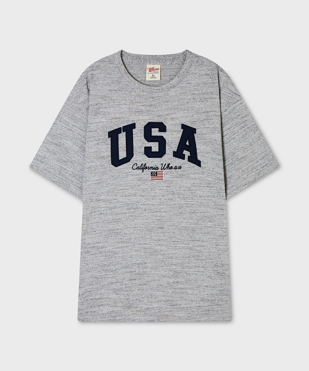 후아유(WHO.A.U) USA Patch T-shirt / WHRAG2431U
