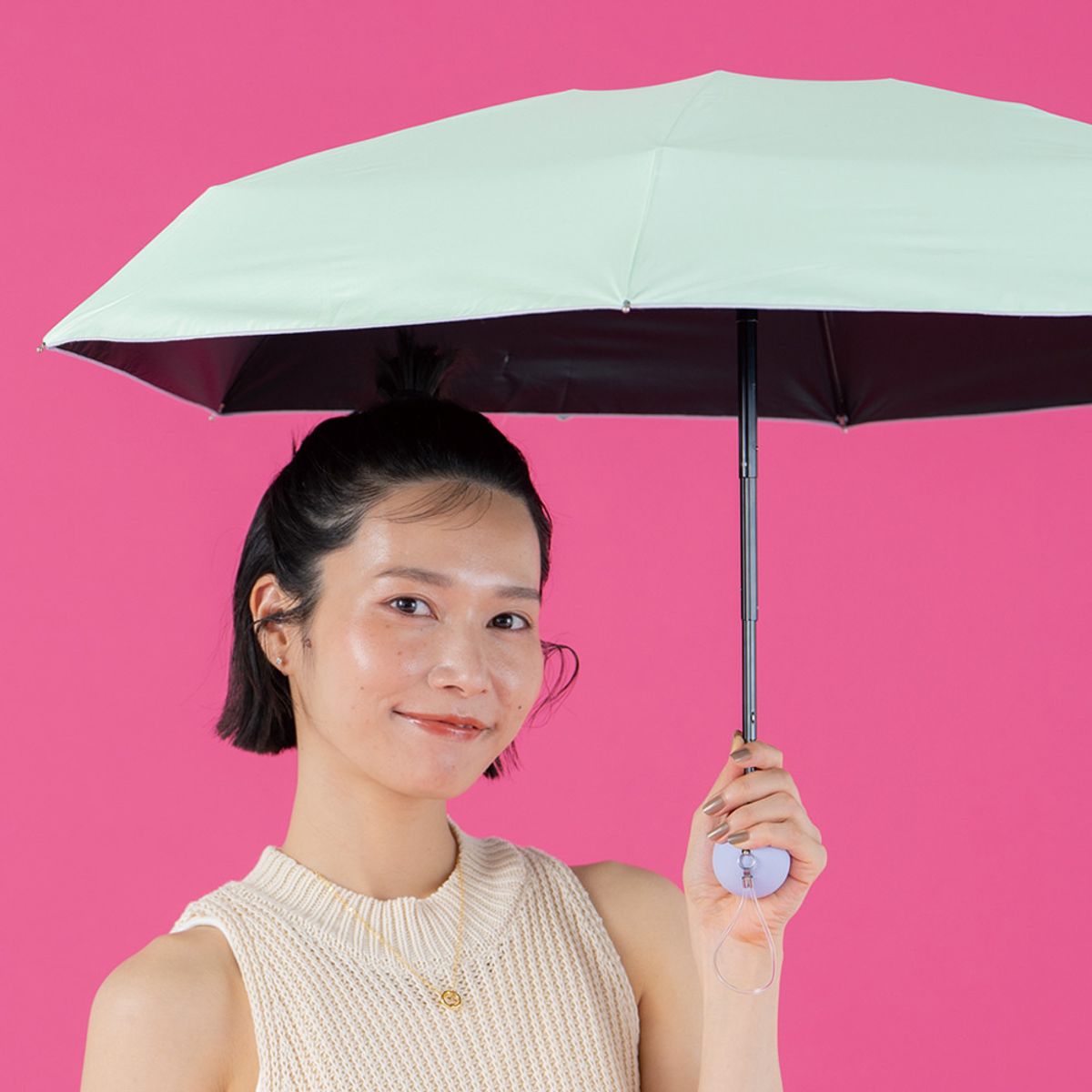 더블유피씨(W.P.C) 베이비 코론 암막 UV차단 5단양산 801-19593-102