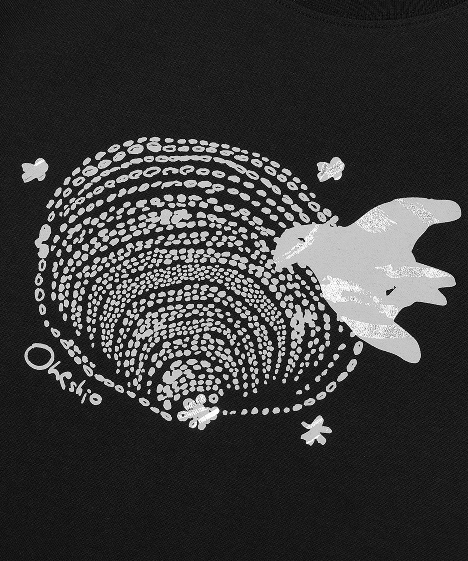 【OHESHIO】SHELL BIRD T-SHIRT Tシャツ MUSINSA | OHESHIO SHELL BIRD T-SHIRT, BLACK